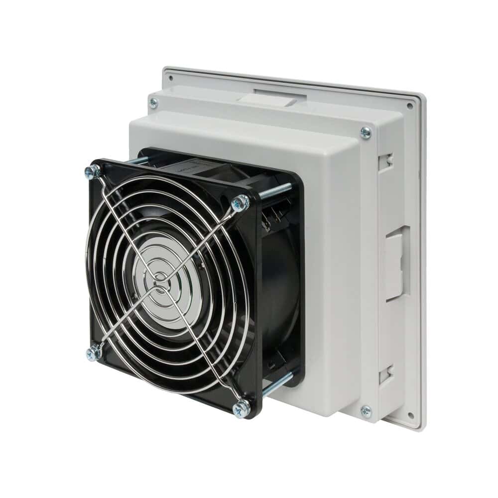 Ventilateur avec filtre thermoplastique : vue complémentaire du produit