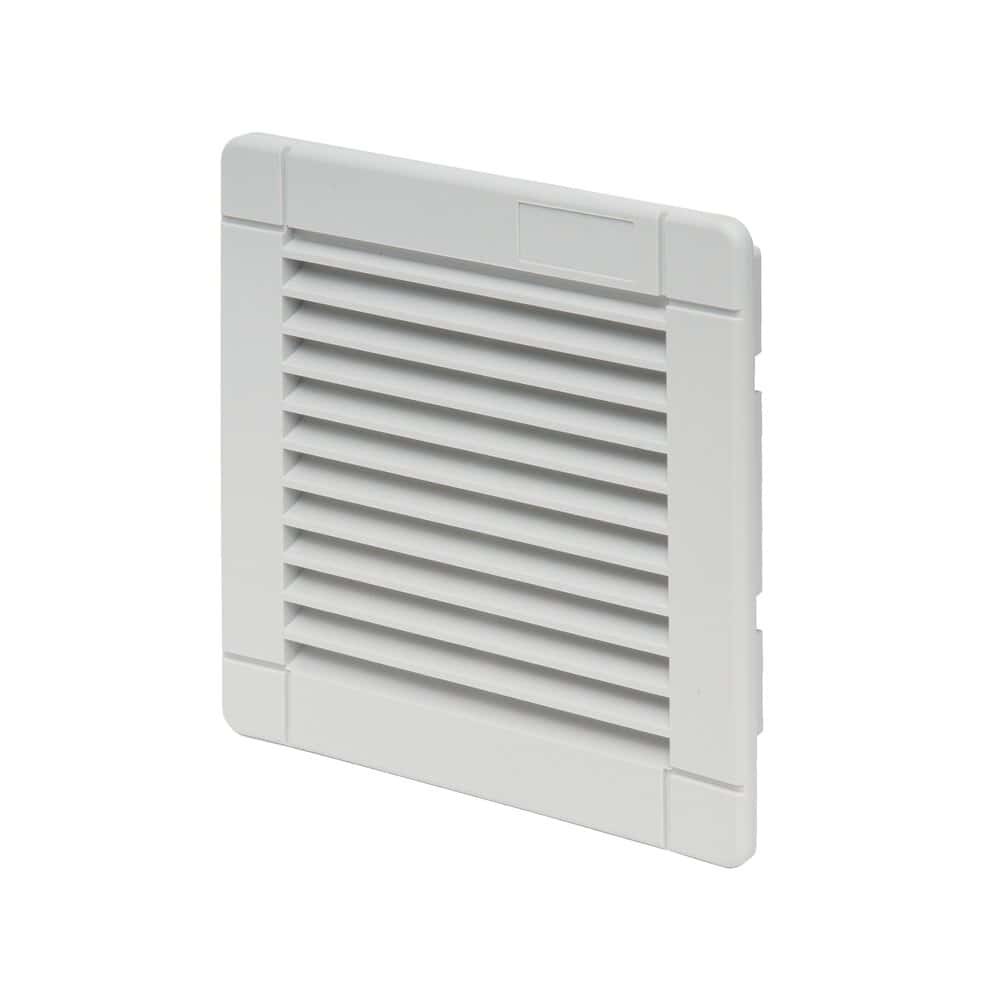 Ventilateur avec filtre thermoplastique : vue de détail du produit