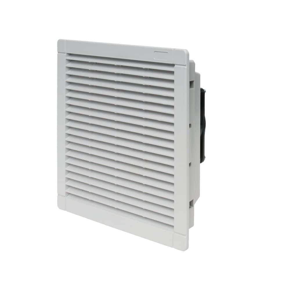 Ventilateur avec filtre thermoplastique : vue arrière du produit