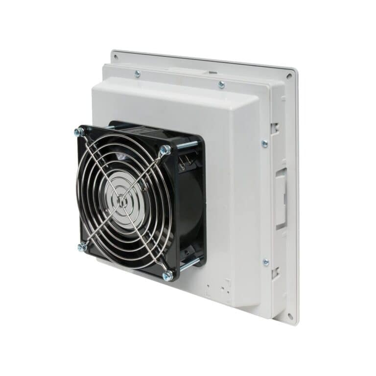 Ventilador con filtro prius termo-plástico: configuración alternativa del producto