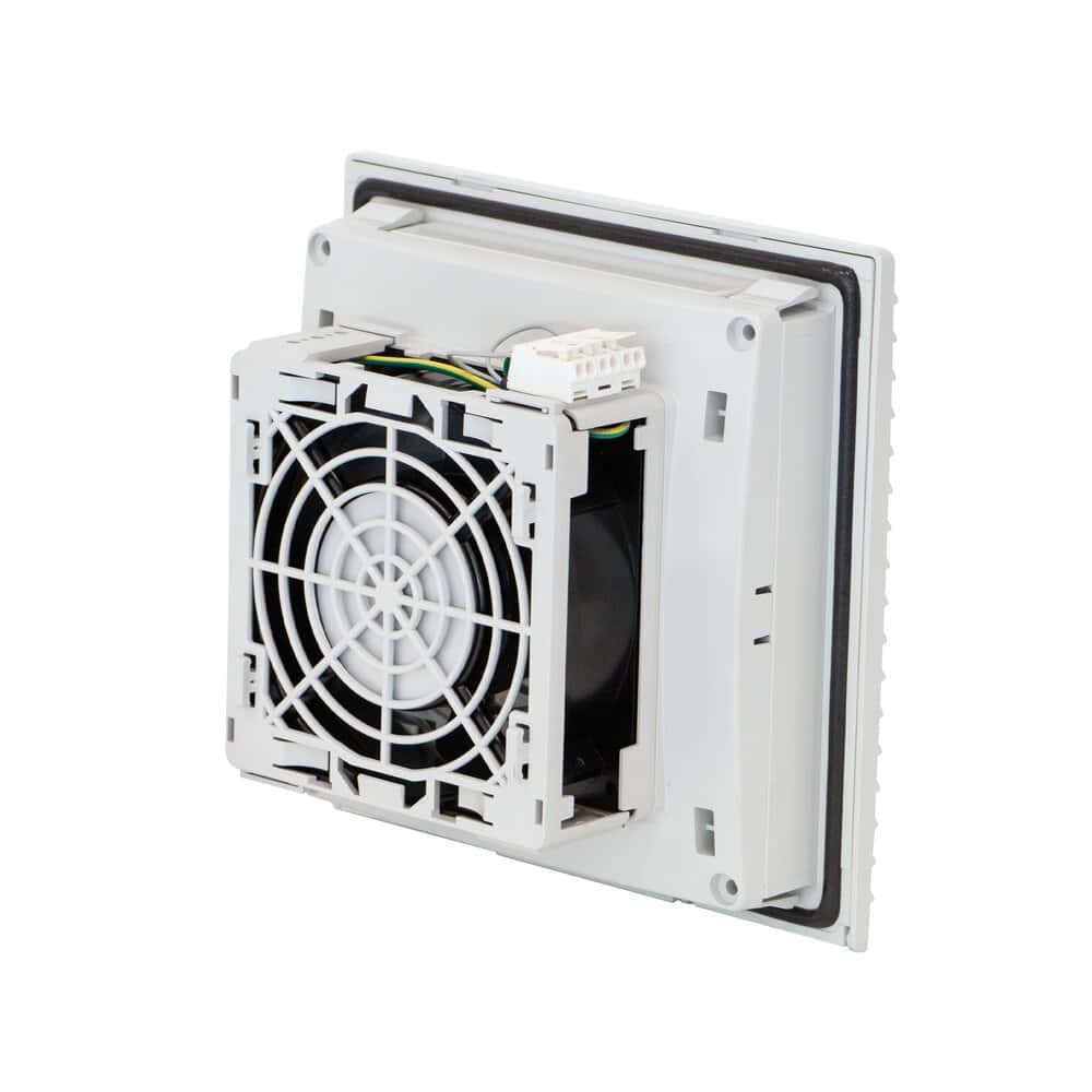 Ventilateur avec filtre inoxydable IP55 : vue latérale du produit