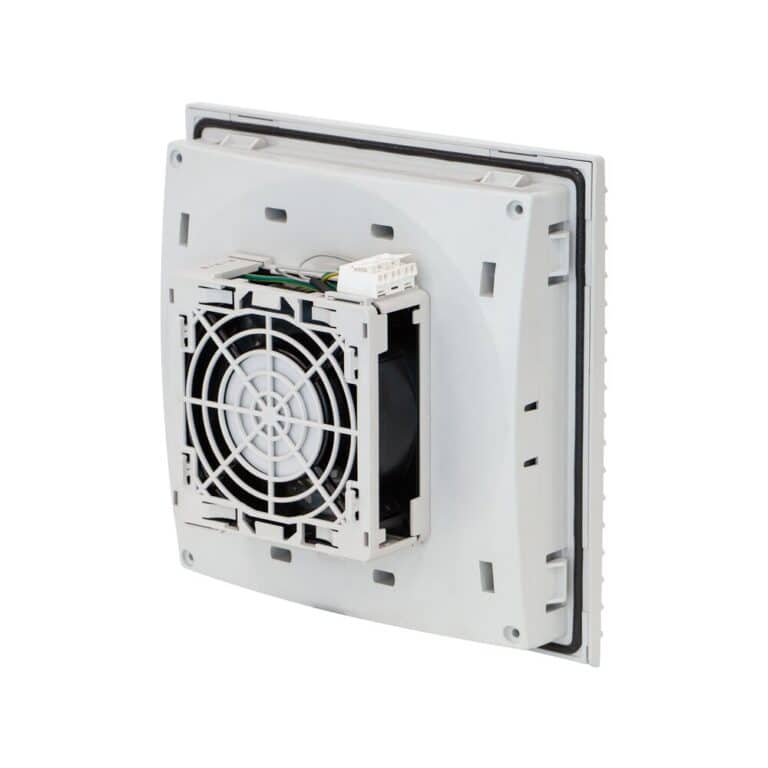 Ventilador inox exterior IP55: vista posterior del producto