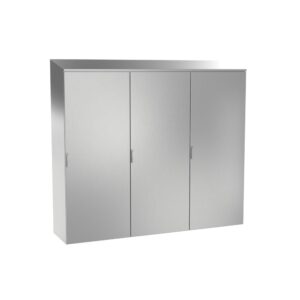 XXL enclosure with inclined roof: main view of the product