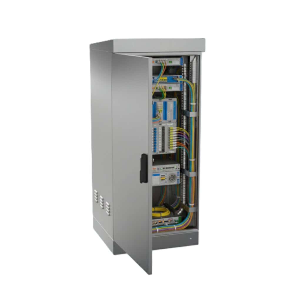 Armoire extérieure pour la fibre optique : vue principale du produit
